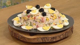 سلطة الأرز  / خفيف و ظريف / فارس جيدي / Samira TV