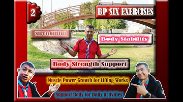 How Scouts Keep Themselves Healthy through BP Six Exercise - 2