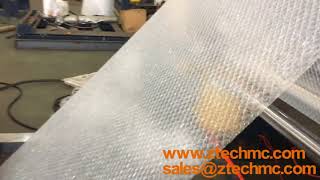 2 layers PE air bubble film machine