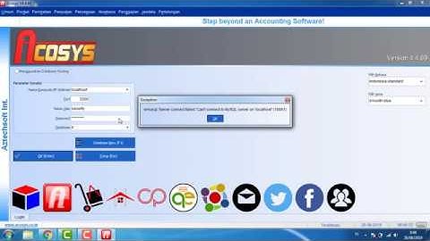 Problem..!! Acosys V4 mariaDB stoped service