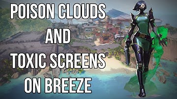 Viper - Attacker side - poison clouds and toxic screens on Breeze 2021