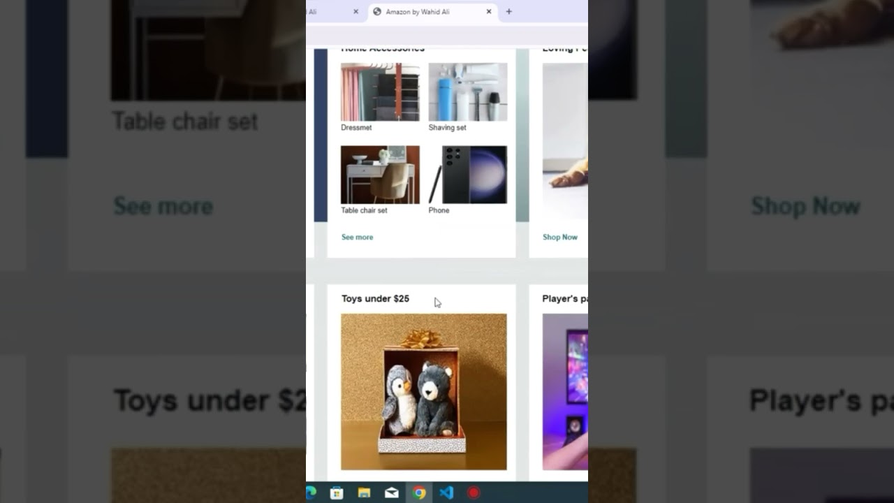 Amazon Clone Using Html Css and JavaScript