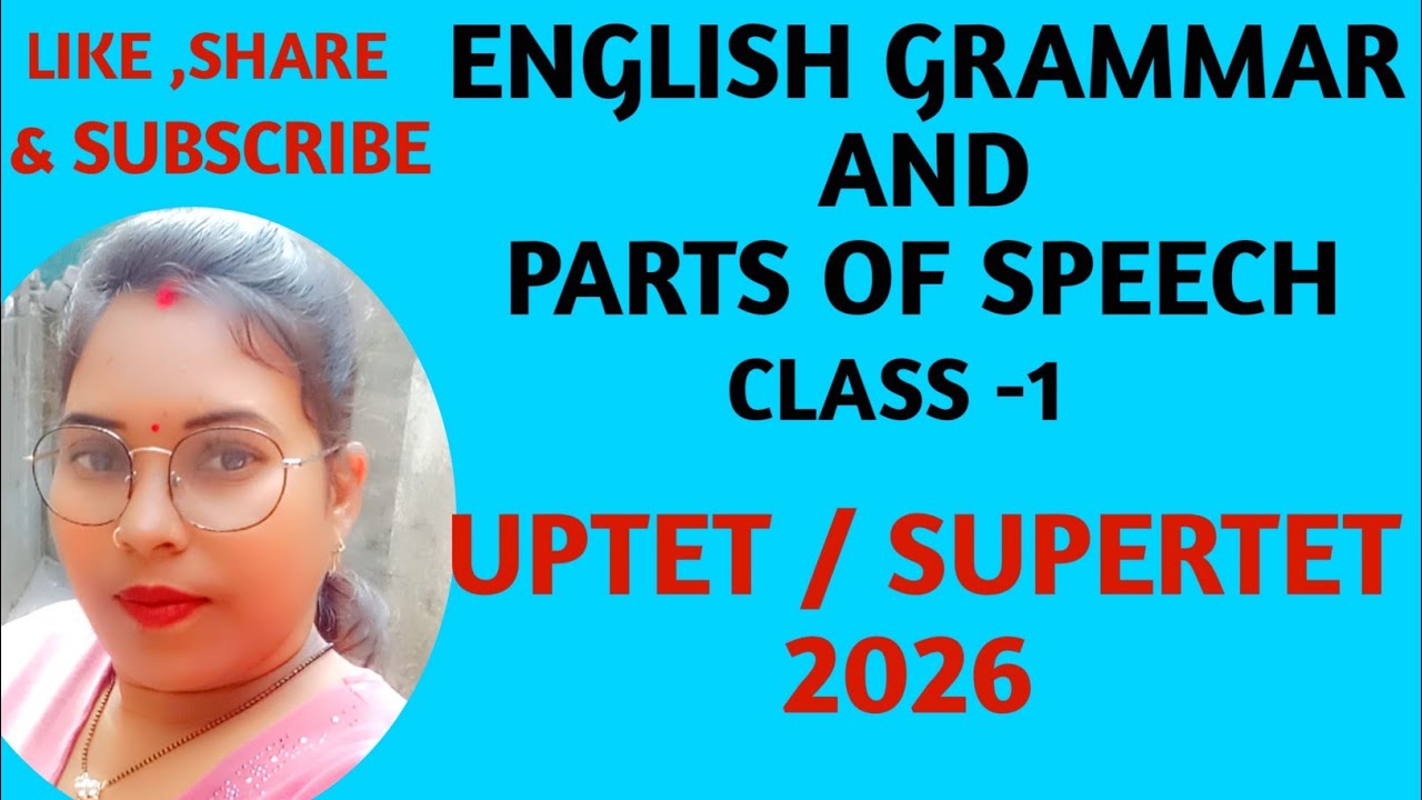 English grammar and parts of speech class-1 /english grammar parts of speech noun