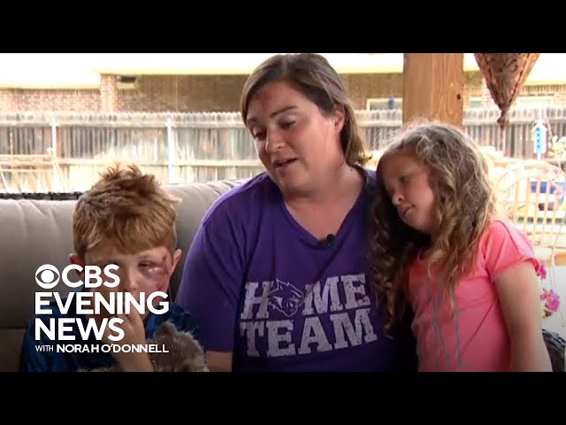 Texas family describes harrowing escape from devastating tornado class=