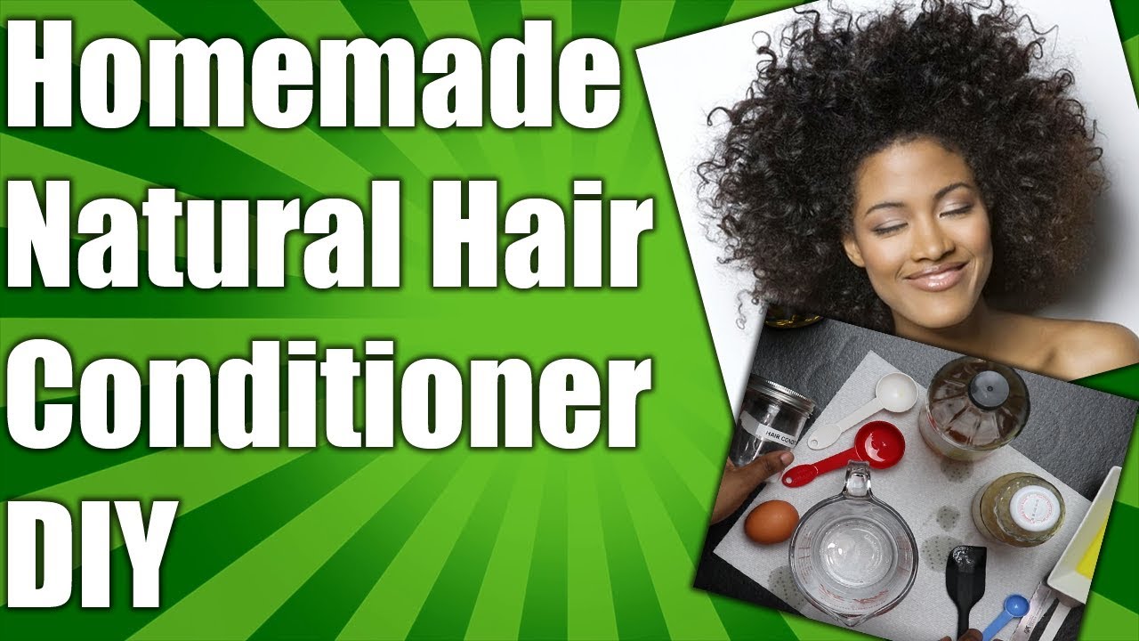 NATURAL HOMEMADE MOISTURIZING HAIR CONDITIONER DIY RECIPE FOR DRY HAIR