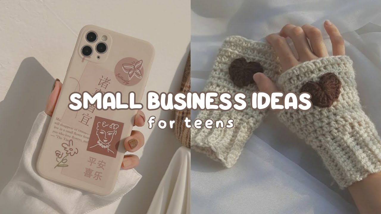 small business ideas for teens - YouTube