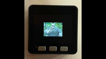 Tiny Big Buck Bunny (mostly) running in MicroPython on a M5Stack Core.