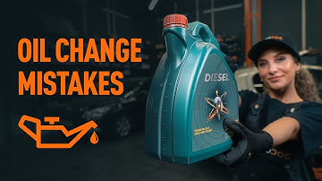 TOP 5 mistakes during DIY oil change | AUTODOC tips