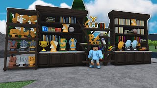 ALL THE BLOXBURG TROPHIES I'VE COLLECTED SO FAR AND HOW TO GET