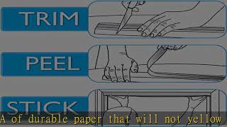 Redi Shade No Tools Original Light Filtering Pleated Paper Shade Natural, 36 in x 72 in, 6 Pack screenshot 5