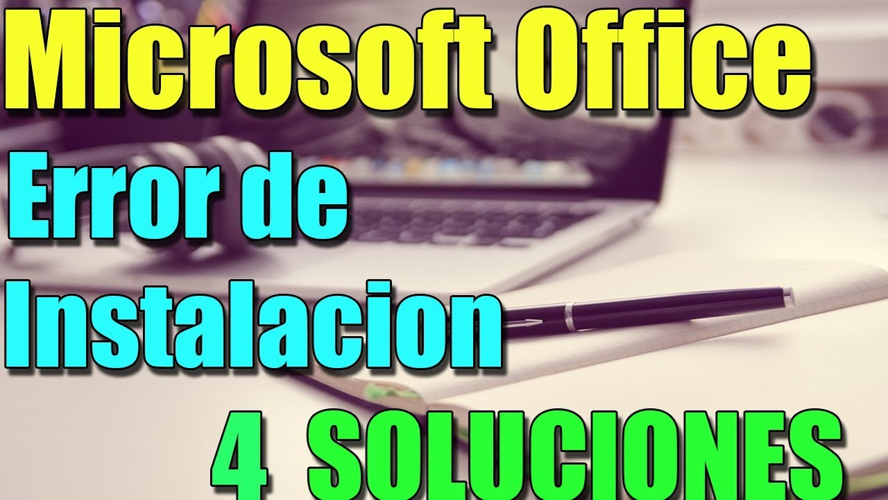 Microsoft Office обнаружил ошибку во время установки