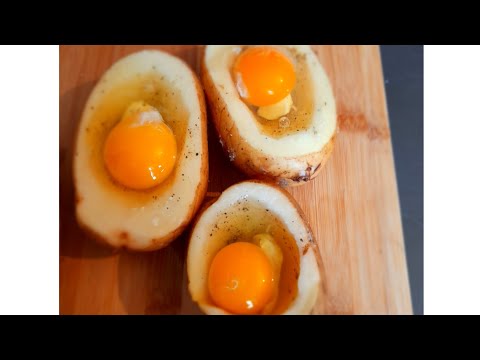 Video: Acılı Kərə Yağı Yumurta Sousunda Kartof