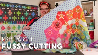 How to English Paper Piece with Tula Pink - Part 1 - Cutting  | Fat Quarter Shop screenshot 5