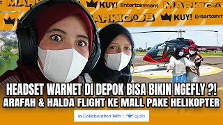 KOCAK!! ARAFAH & HALDA PERGI KE MALL PAKE HELICOPTER, TAPI BINGUNG PARKIRNYA