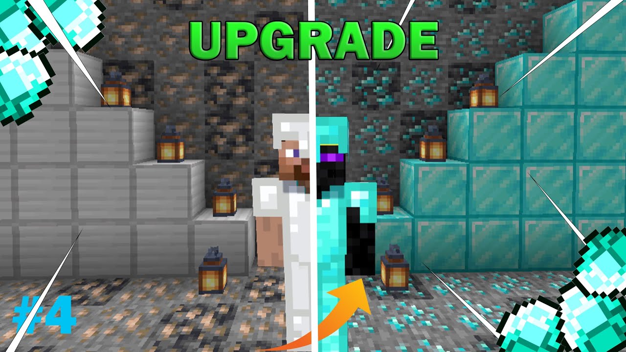 Making Full Diamond Armor🤩 | MINECRAFT JAVA🔥 Survival Series Ep 4 in ...