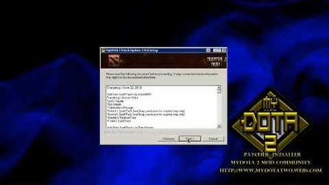 MyDOTA 2 Version 1: How to Install Patch updates for Version 1 to Version 2