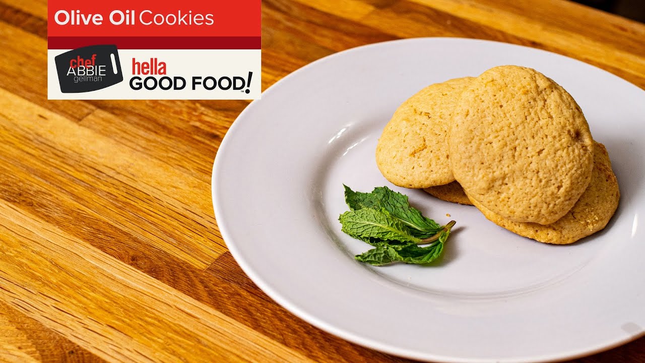 AMAZING Lemon Olive Oil Cookies (Butterless & DairyFree!) YouTube