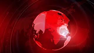 news background green screen red globe