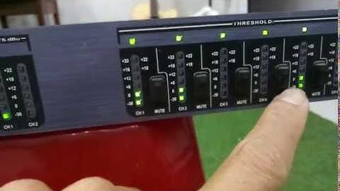 Hướng Dẫn Setup DriveRack DBX 260 không cho Micro qua loa Sub.