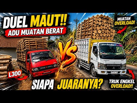 🔥 ULTIMATE SHOWDOWN!! L300 VS. LIGHT TRUCK Heavy Haul Battle, Who’s the Champion? 😱