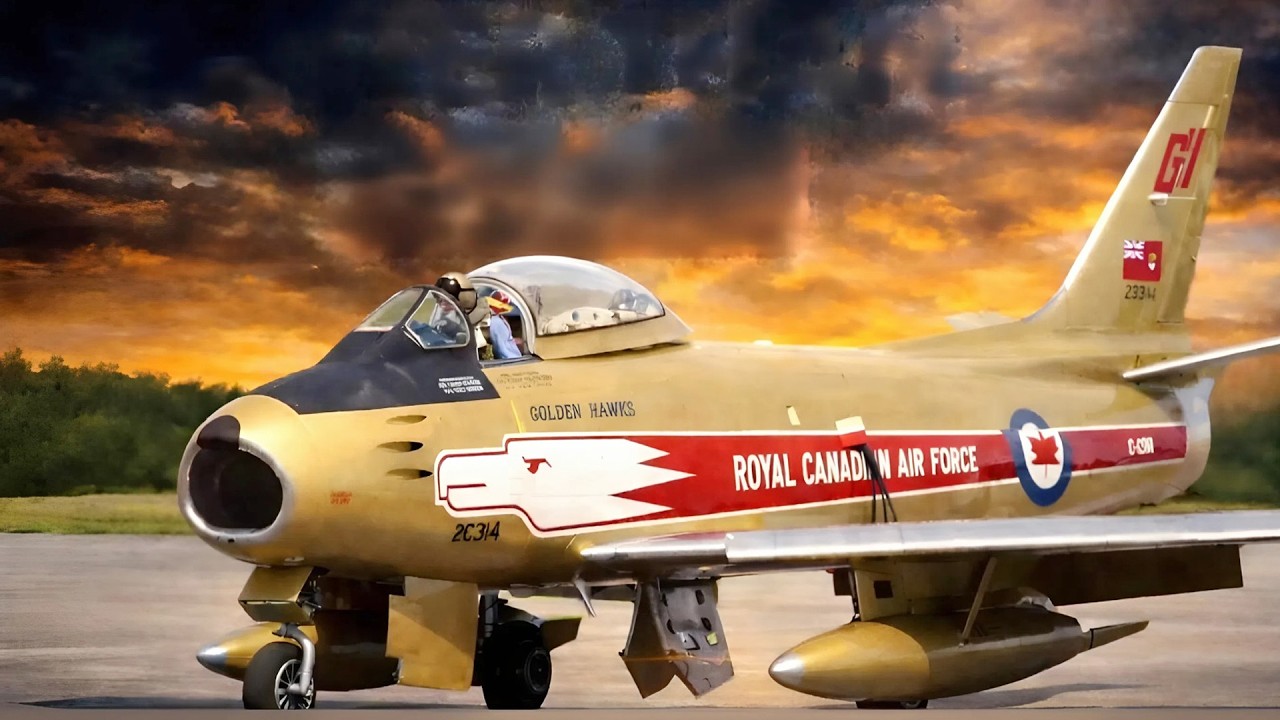 Dlaczego USA patrzyły z zazdrością na Kanadę? Historia Canadair Sabre | Válečný dokument