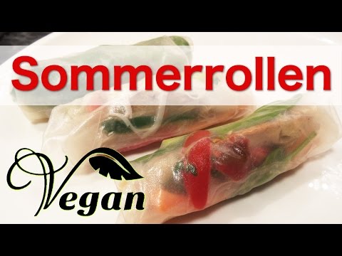 Vegane Sommerrollen Rezept - Klassische Füllung Mit Gemüse & Tofu
