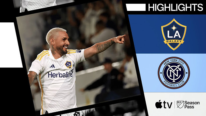 LA Galaxy vs. New York City FC | Full Match Highlights | June 19, 2024
