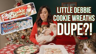 Little Debbie Cookie Wreath Dupe!