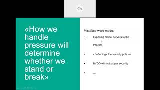 Working Remotely - Cyber Threats, Risks and Solutions (Kaspersky META Webinar) screenshot 2