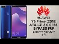 Huawei Y6 Prime ATU L31 FRP Bypass 8.0 | Google Account Remove New Security 2019 By EFT