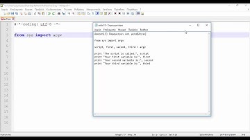Exercise 13: Parameters, Unpacking, Variables