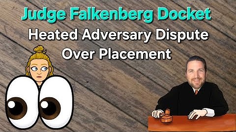 Judge Falkenberg Docket - A court ordered services case dismissed, becomes a removal