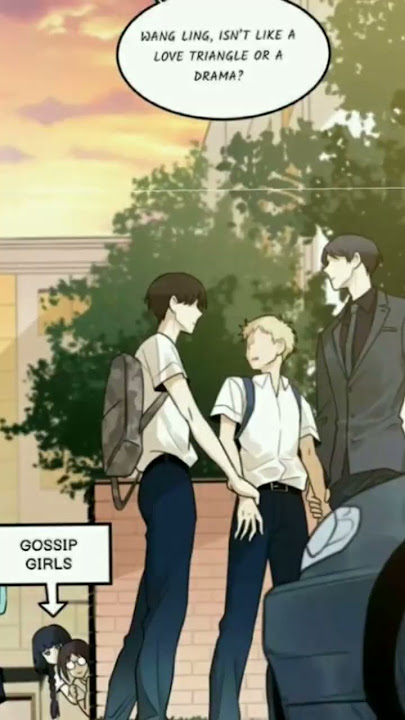 bl manhwa.. me be like when there is drama #manhwa #lovetriangle #manhwaedit#yaoi