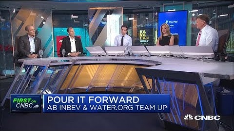 Anheuser-Busch InBev and Water.org team up in water partnership