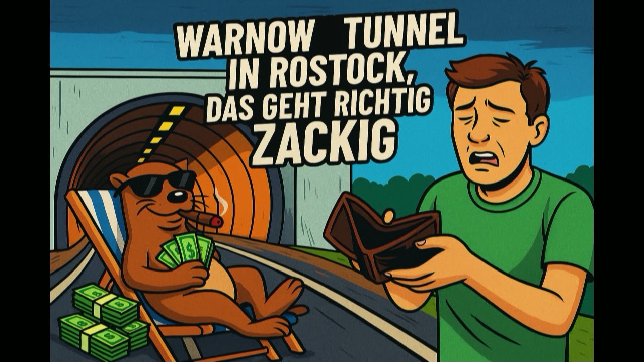 Knut & die Knöllchen - Warnowtunnel in Rostock, das geht richtig zackig...