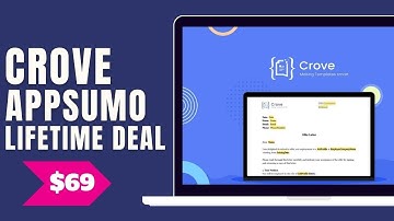 Crove Review 2022 - Crove Appsumo Lifetime deal 2022