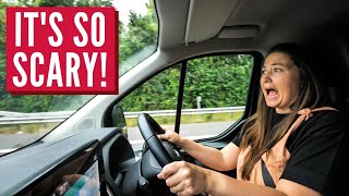 German Autobahn First Experience | What It's REALLY Like | Vanlife Europe Campervan Series ep 6