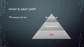 SAP ABAP Unit - Chap 1: Introduction