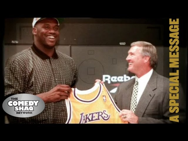 Lakers Video: Shaquille O'Neal Makes Heartfelt Speech About Making