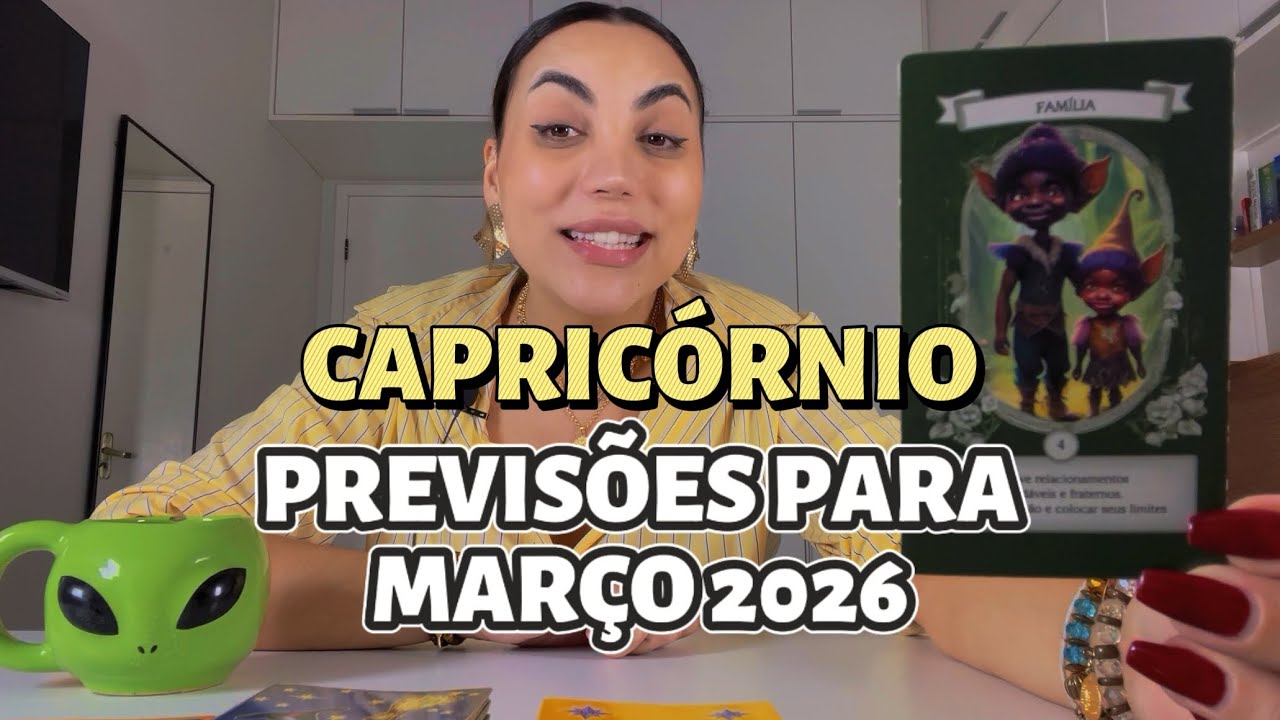♑️CAPRICÓRNIO/MARÇO26 - Essa Preocupação Acabará! Uma Situação Será Resolvida! Novo Início.