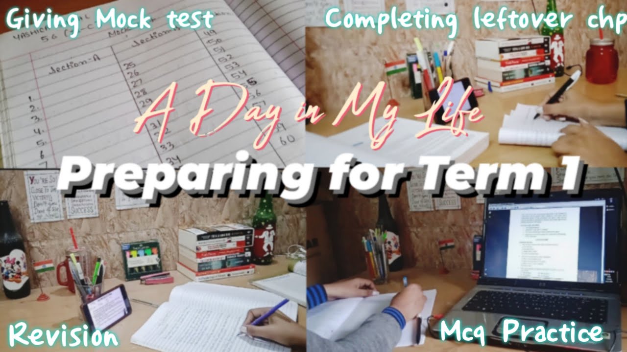 Preparing for term 1 | Day in my life ⛅| Study Vlog | Study routine ...