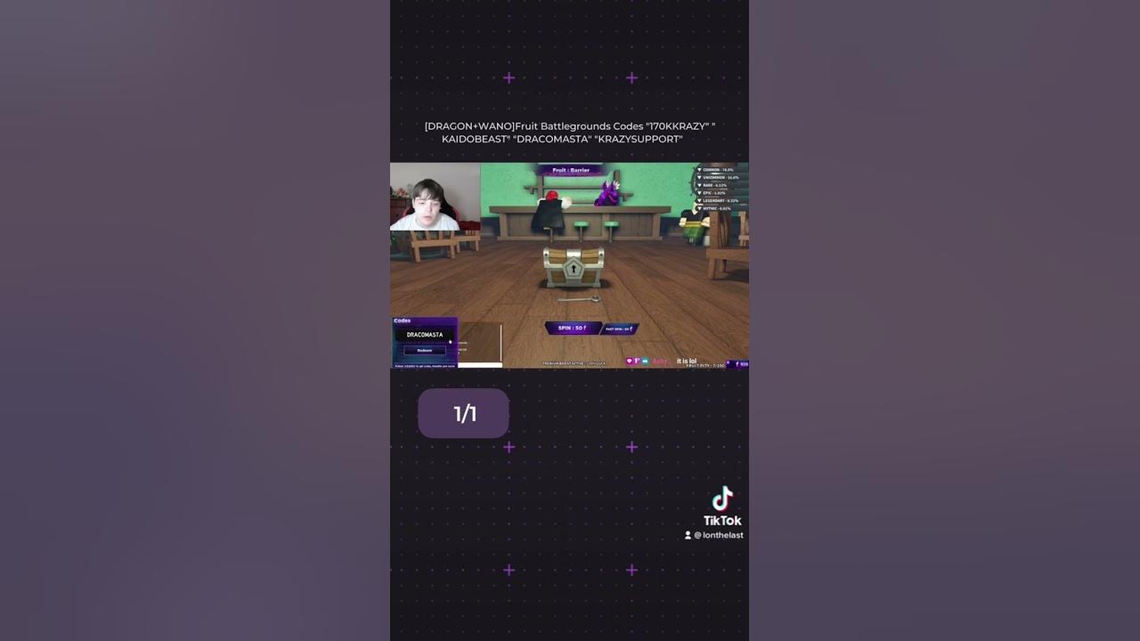 code for dragon wano fruit battlegrounds｜TikTok Search