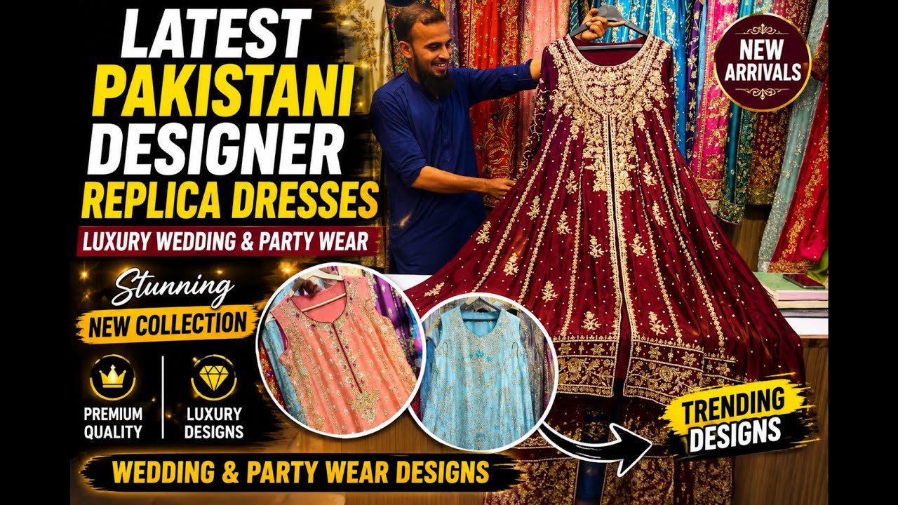 Latest Pakistani Designer Replica Dresses