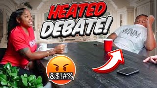 Me and Red Got Into A Heated Debate On Vacation.  Do You Agree or Disagree?