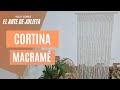 Cortina de Macramé/ DECORACIÓN BOHEMIA