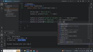 Java Strings | String Class build-in Methods | Escape character | Detailed explanation with example