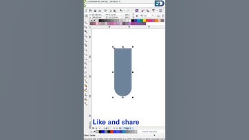 New 3d design in Corel draw #shorts #videos #coreldraw #tutorial .