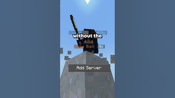 How to join the ONEBLOCK SMP without the ADD SERVER button! #minecraft #mcyt