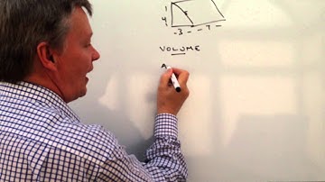 How to work out the volume of a triangular prism
