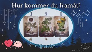 Hur kommer du framåt? 🚀🌞⭐️ PICK A CARD ✨TAROT✨